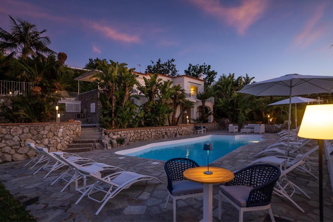 Capri Blue Luxury Villa Le Tre Monelle Anacapri  Luaran gambar