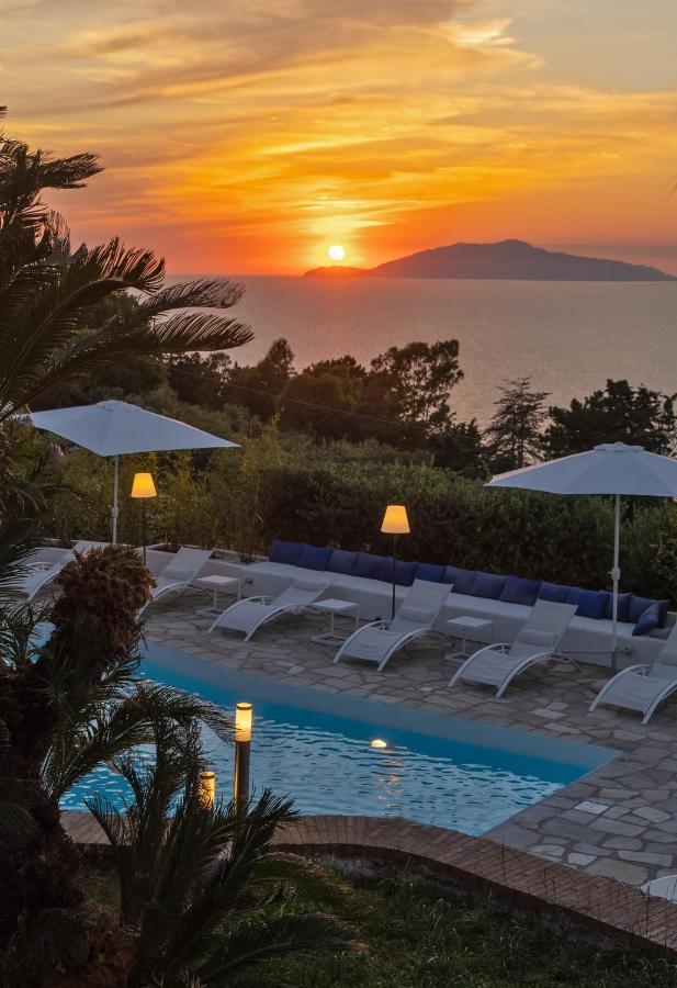 Capri Blue Luxury Villa Le Tre Monelle Anacapri  Luaran gambar