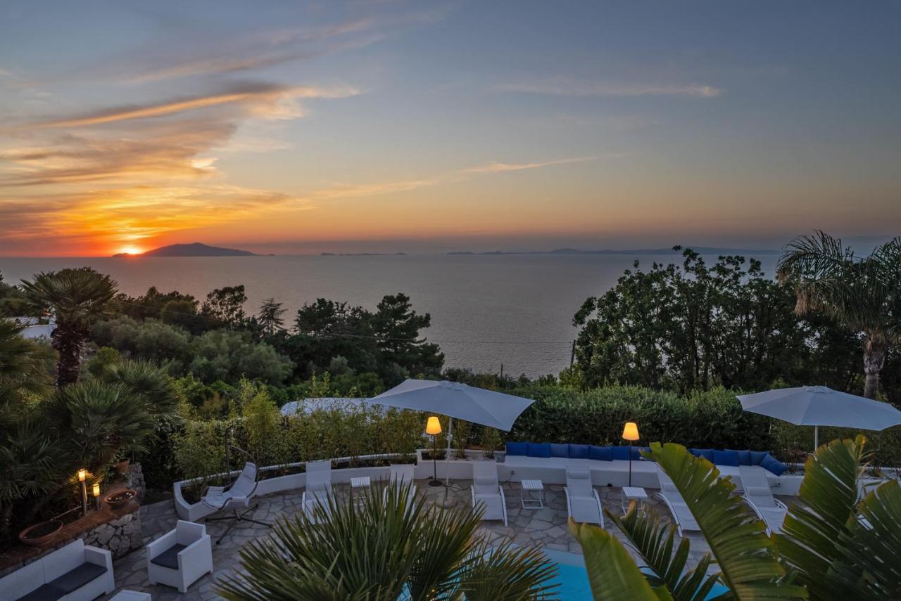 Capri Blue Luxury Villa Le Tre Monelle Anacapri  Luaran gambar