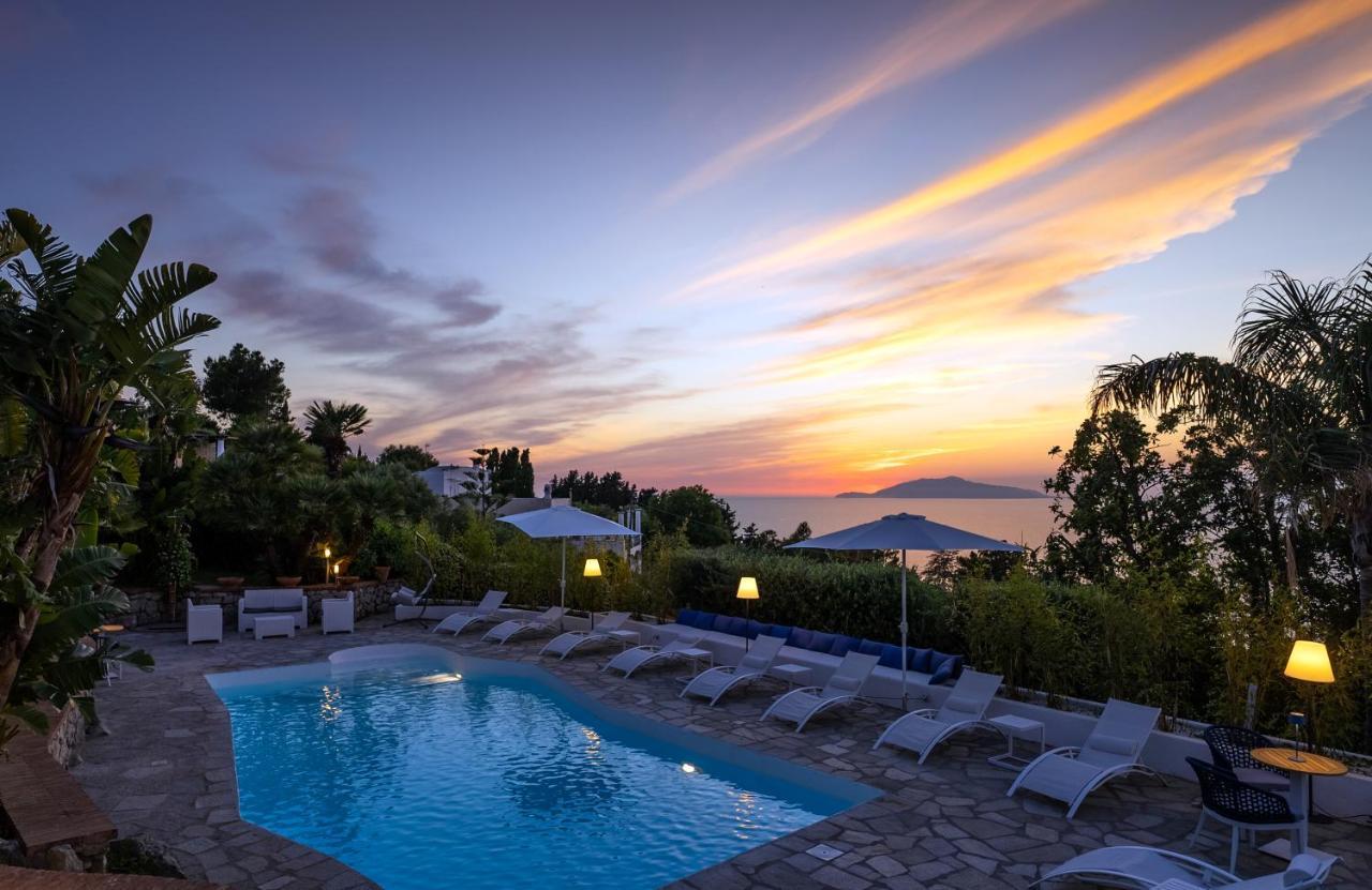 Capri Blue Luxury Villa Le Tre Monelle Anacapri  Luaran gambar