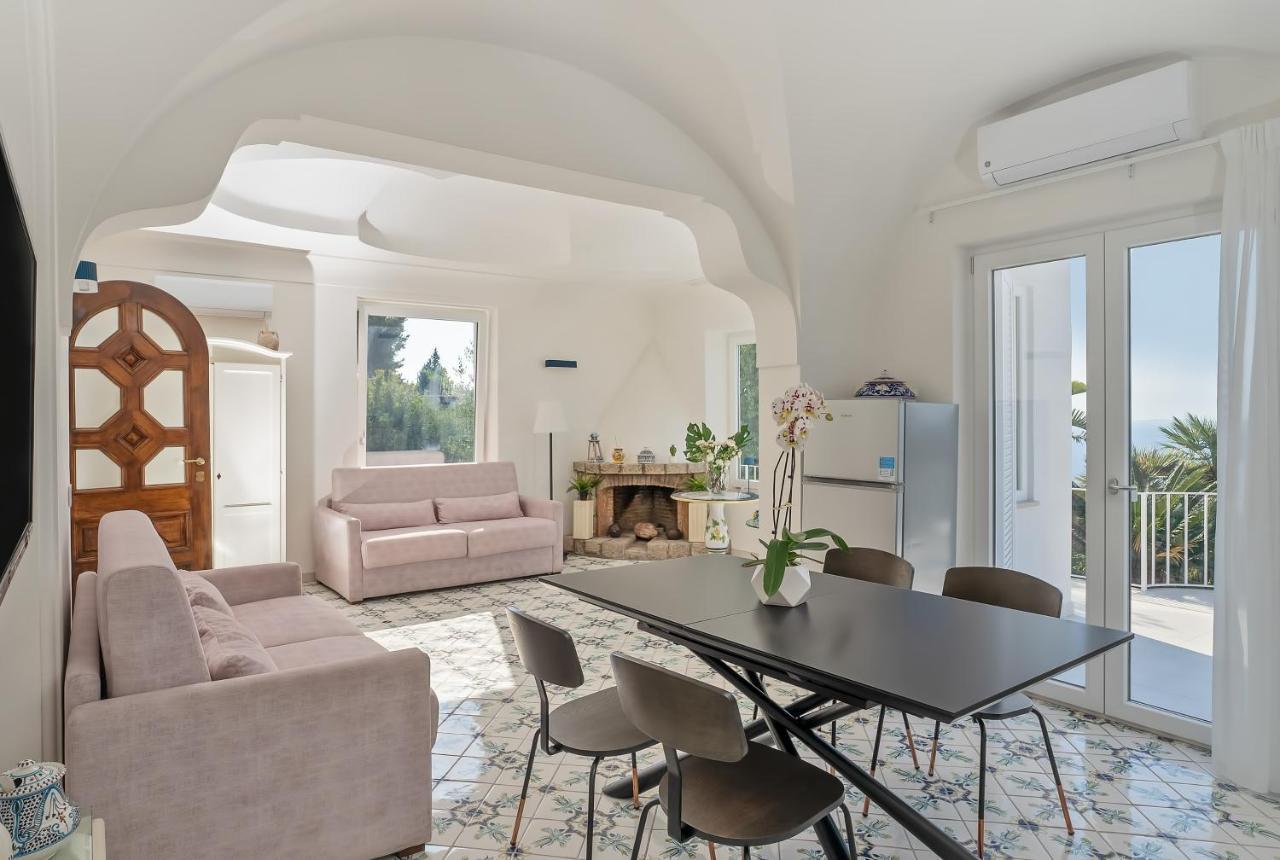 Capri Blue Luxury Villa Le Tre Monelle Anacapri  Luaran gambar