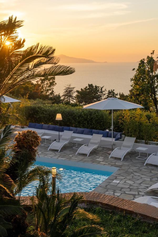 Capri Blue Luxury Villa Le Tre Monelle Anacapri  Luaran gambar