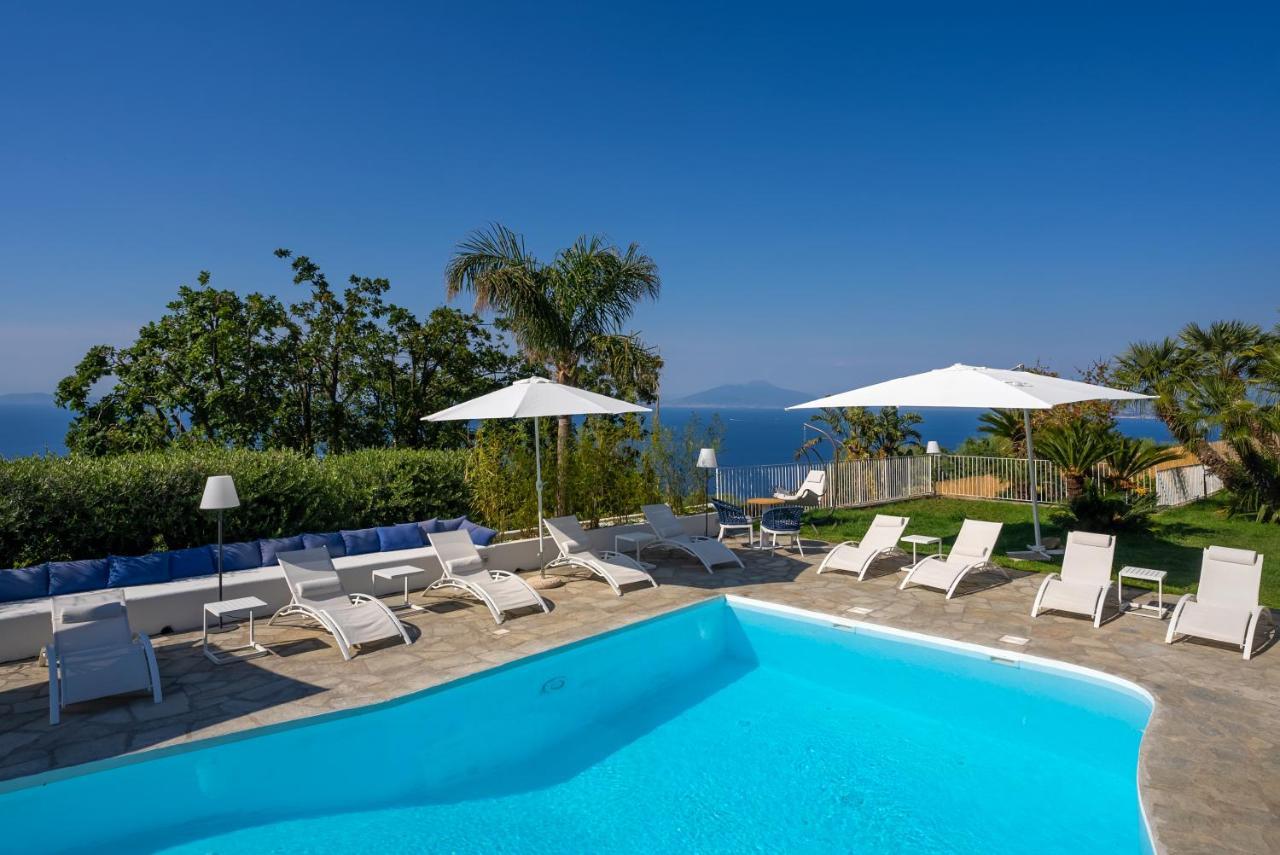 Capri Blue Luxury Villa Le Tre Monelle Anacapri  Luaran gambar