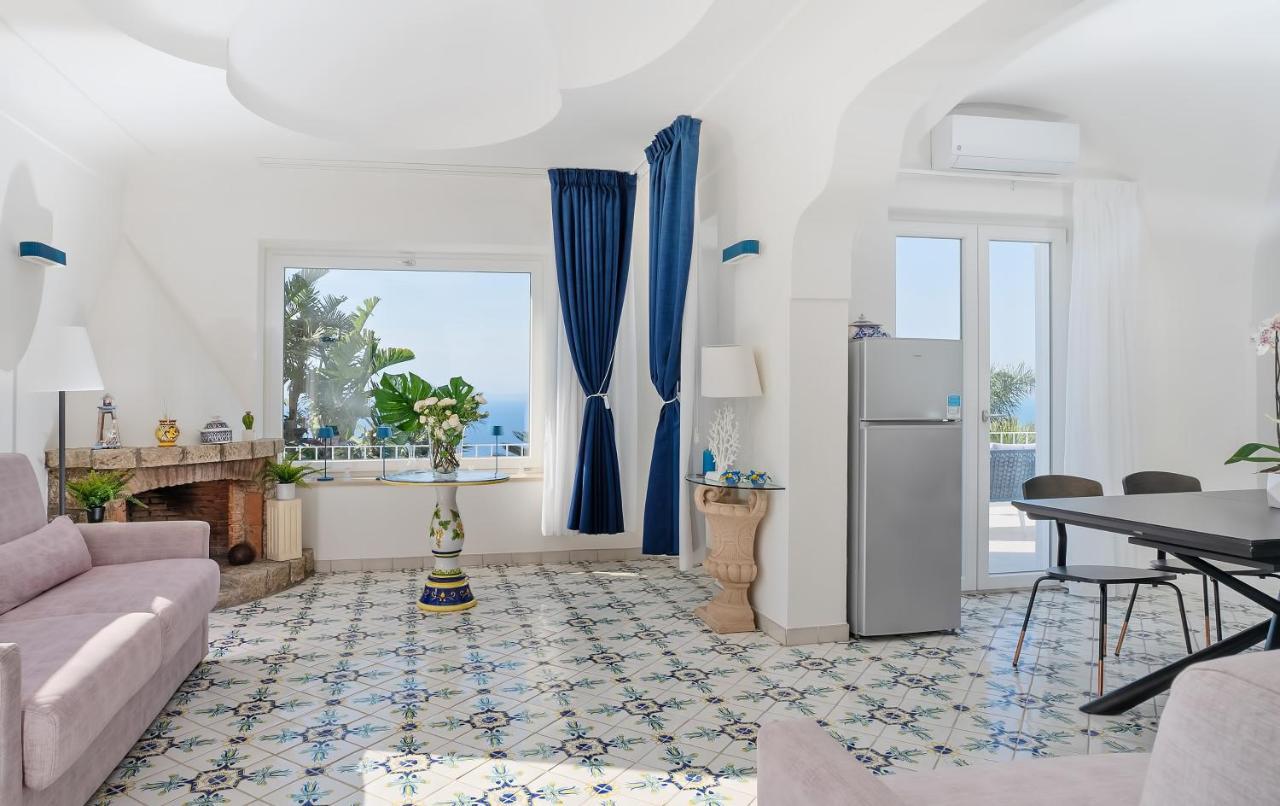 Capri Blue Luxury Villa Le Tre Monelle Anacapri  Luaran gambar