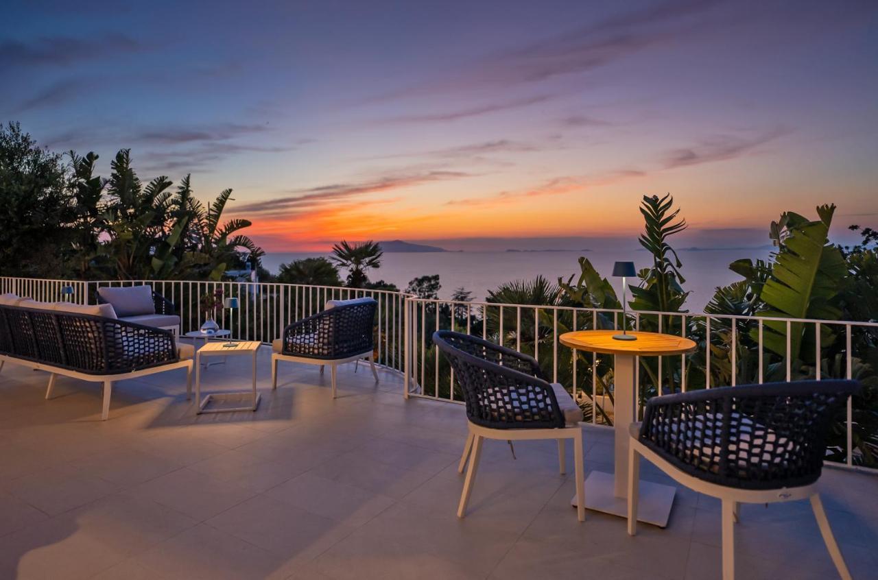 Capri Blue Luxury Villa Le Tre Monelle Anacapri  Luaran gambar