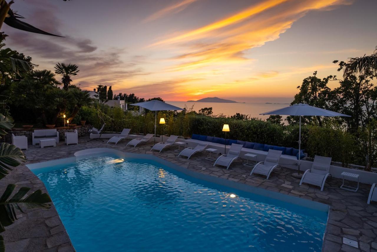 Capri Blue Luxury Villa Le Tre Monelle Anacapri  Luaran gambar